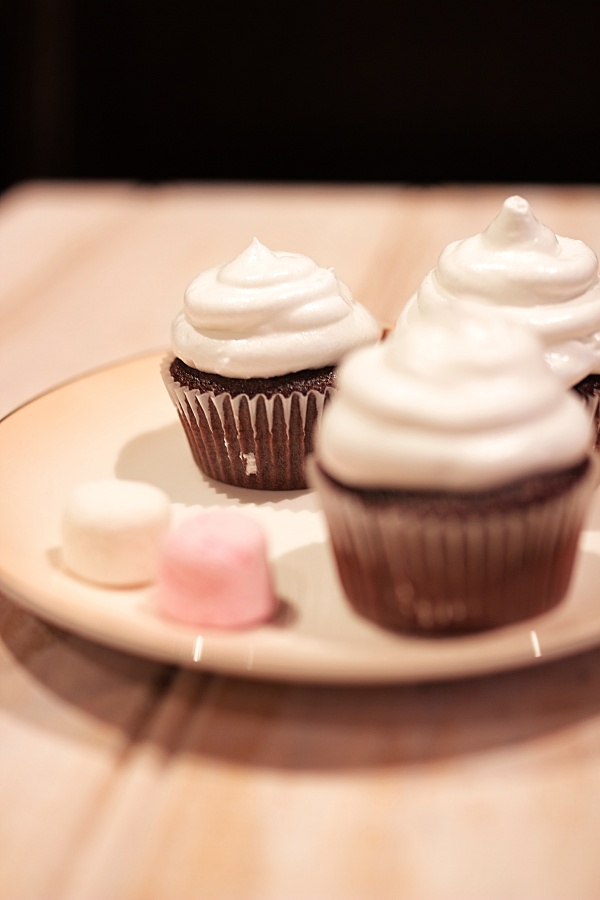 Chocolate Marshmallow Cupcake 